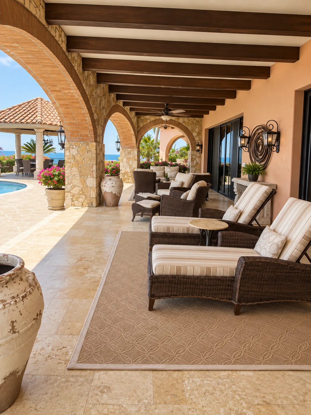 Outdoor Living at Hacienda 511, Los Cabos